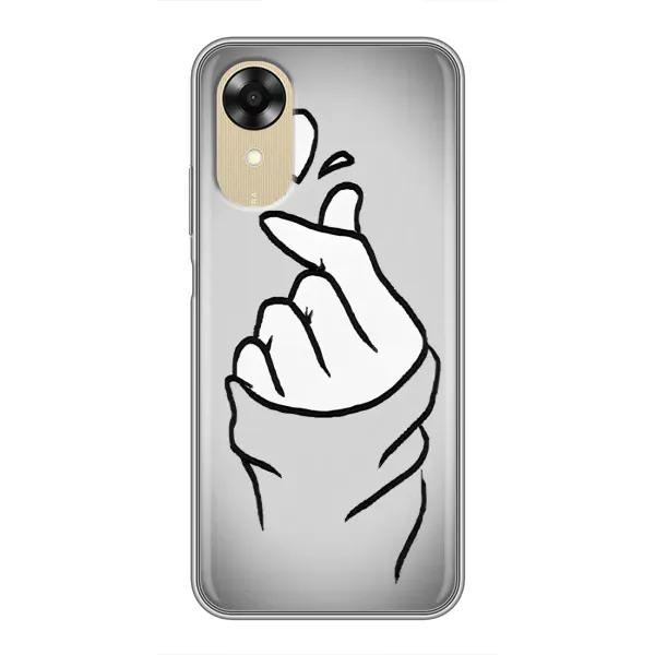 Чехол с принтом «Значок Love» для OPPO A17k Чехол с принтом «Значок Love» для OPPO A17k