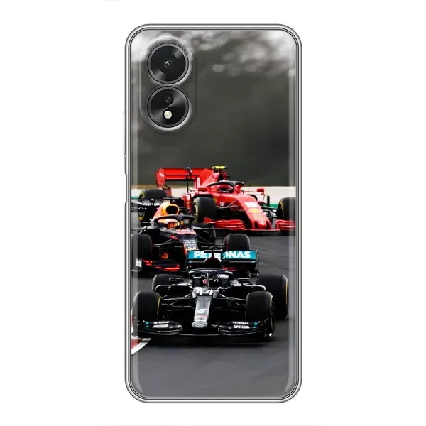 Чохол з принтом «Гонка Формула 1» для OPPO A18 Чохол з принтом «Гонка Формула 1» для OPPO A18
