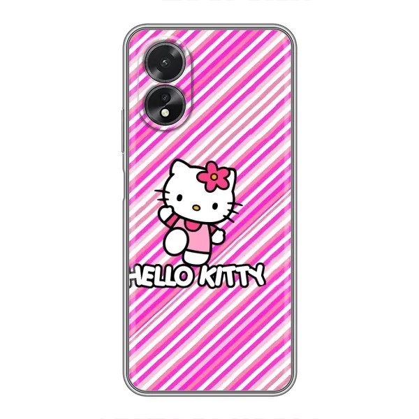 Чохол з принтом «Hello Kytty» для OPPO A18 Чохол з принтом «Hello Kytty» для OPPO A18