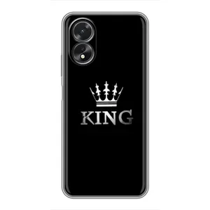 Чохол з Короною OPPO A18 — ОППО А18 - (AlphaPrint) (KING)