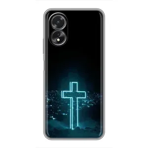 Чехол для Oppo A18 (AlphaPrint) - (Христианские)