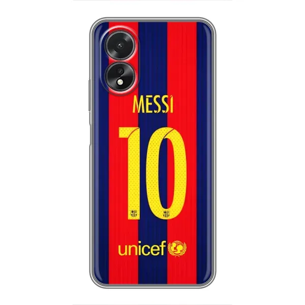 Чехол с принтом «Messi Barca 10» для OPPO A18 Чехол с принтом «Messi Barca 10» для OPPO A18