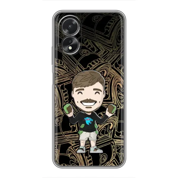 Чохол з принтом «Mister Beast» для OPPO A18