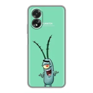 Чохол Губка Боб для OPPO A18 — ОППО А18 (Персонаж Планктон)