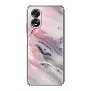 Мраморний чехол на Oppo A18 (VPrint) (Пурпурний Мрамор)