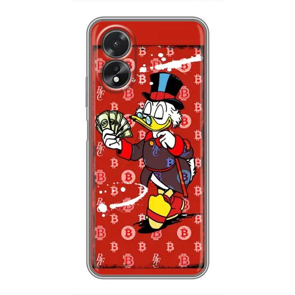 Чохол з принтом «Scrooge MagDag» для OPPO A18