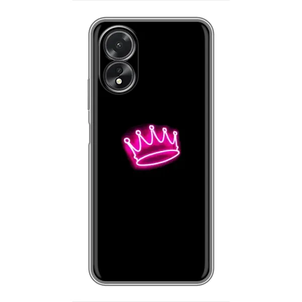 Чохол з принтом «Яскрава корона» для OPPO A18
