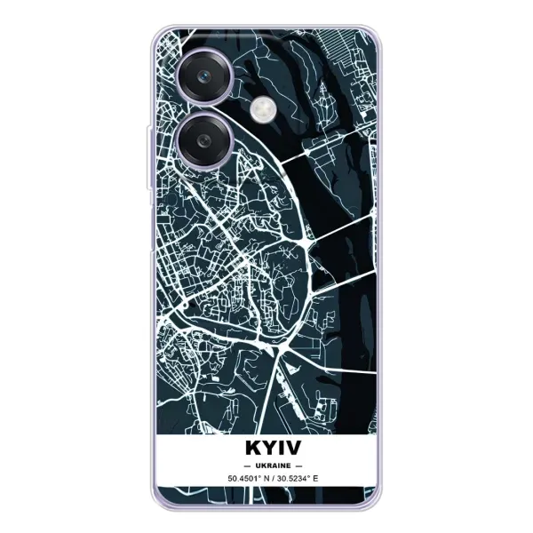 Чохол з принтом «Київ» для OPPO A3