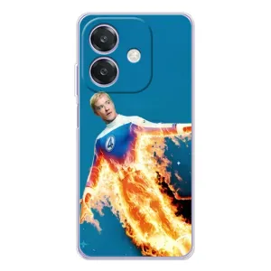 Чохол з принтом «Людина-факел у вогні» для OPPO A3