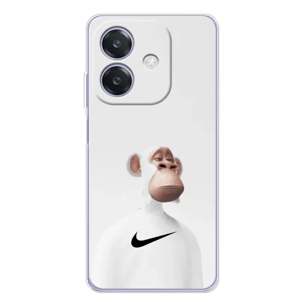 Чохол з принтом «мавпа NFT Nike» для OPPO A3