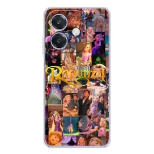 Чохол з принтом «Колаж Рапунцель» для OPPO A3