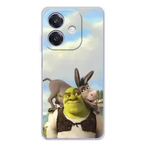 Чохол з принтом «Шрек та Осел» для OPPO A3