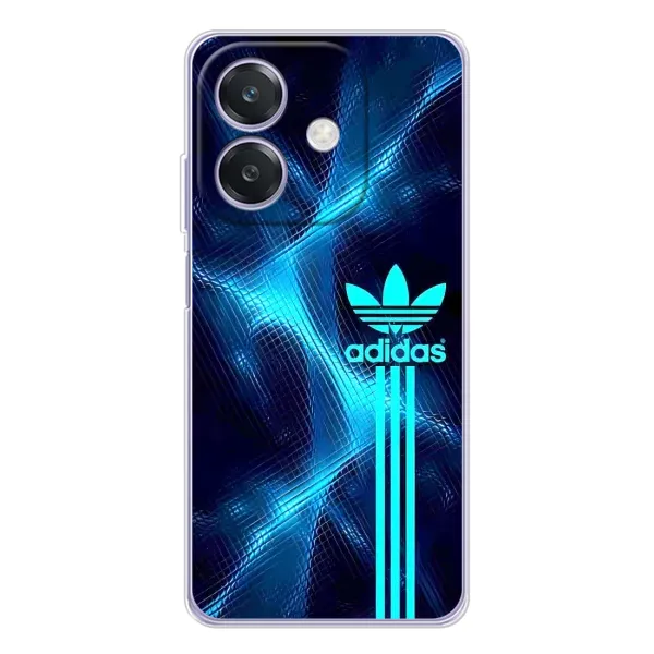 Чохол з принтом «Синій Адідас» для OPPO A3 Чохол з принтом «Синій Адідас» для OPPO A3
