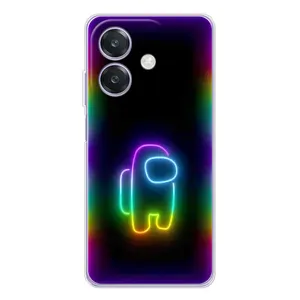 Чохли Амонг Ас для OPPO A3 (AlphaPrint) (Яскравий скін)