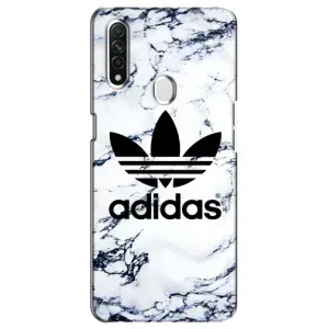 Чохли Адидас для Oppo A31 (AlphaPrint) (Адідас на мраморі)