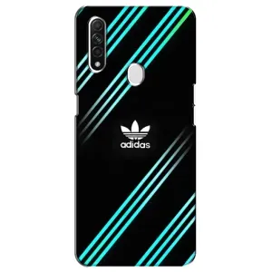 Чохли Адидас для Oppo A31 (AlphaPrint) (Адідас з полосами)