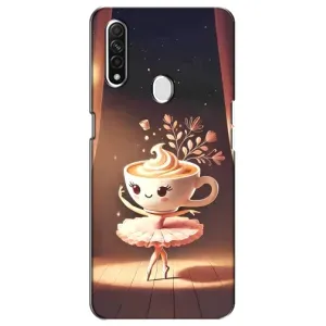 Чохол з мемом Тралалело тралала на Oppo A31 (Балерина капучина)