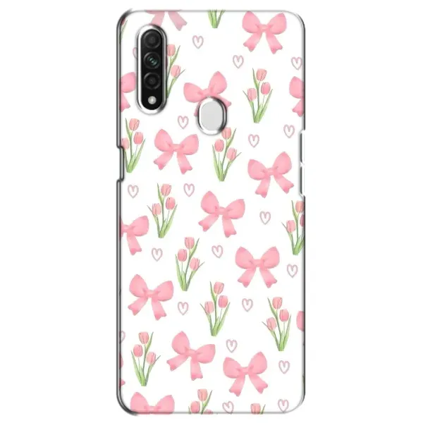 Чехол с принтом «Банты и цветы» для OPPO A31