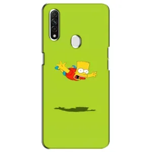 Чехол с Симпсонами для Oppo A31 (VPrint)
