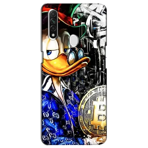 Чохол з принтом «Біткойн Скрудж» для OPPO A31