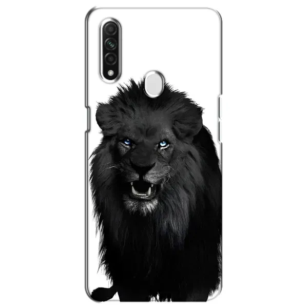 Чехол с принтом «Черный ЛЕВ» для OPPO A31