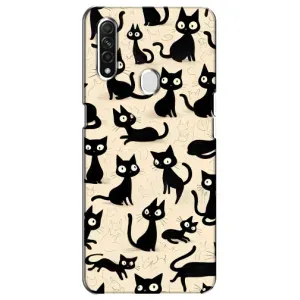 Чехол с рисунком кот на Oppo A31