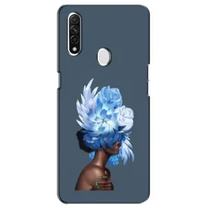 Чехлы (ART) Цветы на Oppo A31 (VPrint) (Цветы на голове)