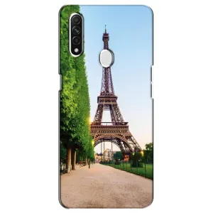 Чохол Ейфелева Вежа Oppo A31 - (AlphaPrint) (Дорога до Парижу)