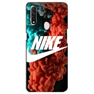 Чохол для Oppo A31 - з принтом Найк (AlphaPrint) (Димчастий найк)