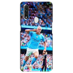 Чехлы с футболистом Ерлинг Холанд для Oppo A31 (AlphaPrint) (фанаты Холанда)