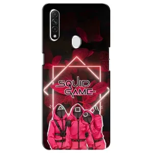 Чохол Гра в кальмара для Oppo A31 (Охоронці Гра кальмара)