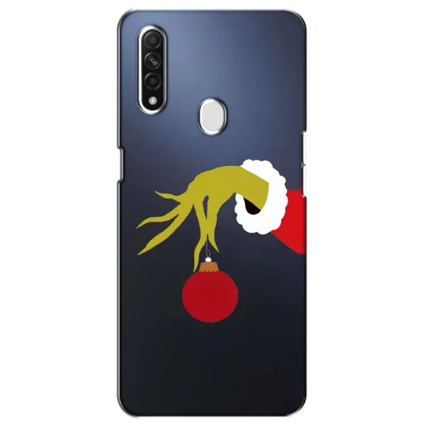 Чохол з принтом «Грінч з іграшкою» для OPPO A31