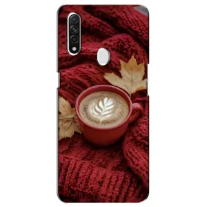 Чохол з унікальним дизайном 'Осінь з кавою' для Oppo A31 (Кава на ковдрі)