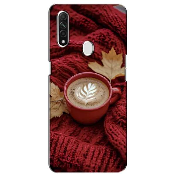 Чохол з принтом «Кава на ковдрі» для OPPO A31 Чохол з принтом «Кава на ковдрі» для OPPO A31