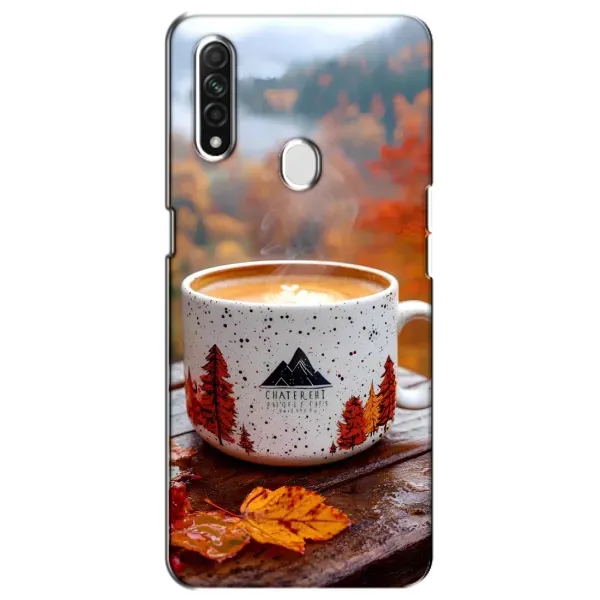Чохол з принтом «Кава на природі» для OPPO A31 Чохол з принтом «Кава на природі» для OPPO A31