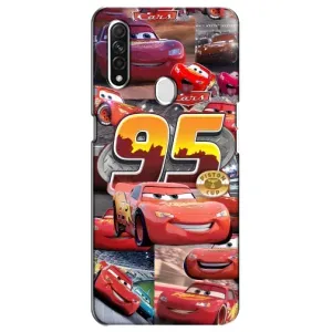 Силіконовий чохол Маквін для Oppo A31 (Колаж Блискавка Маквін)