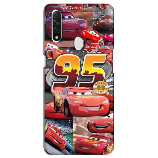 Чохол з принтом «Колаж Блискавка Маквін» для OPPO A31 Чохол з принтом «Колаж Блискавка Маквін» для OPPO A31