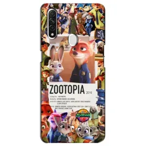 Чохол Зоотрополіс на Oppo A31 (Постер Зоотрополіс)