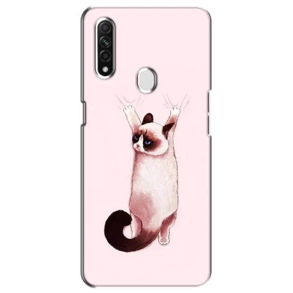 Чехол с принтом «Котик падает» для OPPO A31 Чехол с принтом «Котик падает» для OPPO A31
