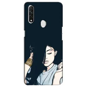 Чохол з принтом «Гарна дівчина» для OPPO A31