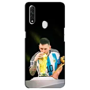 Чехлы для Oppo A31 (Leo чемпион) (AlphaPrint) (Кубок Месси)