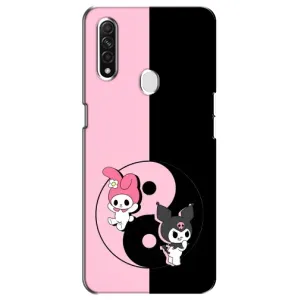 Чехол с кроликом Куроми на Oppo A31 (Куроми Инь Янь)