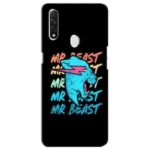 Чохли Містер Біст для ОППО А31 (logo Mr beast)