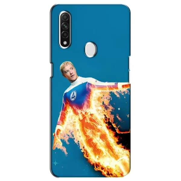 Чохол з принтом «Людина-факел у вогні» для OPPO A31 Чохол з принтом «Людина-факел у вогні» для OPPO A31