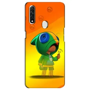 Чехол для Oppo A31 Бравл Старс (VPrint) (Хлопчик Леон)