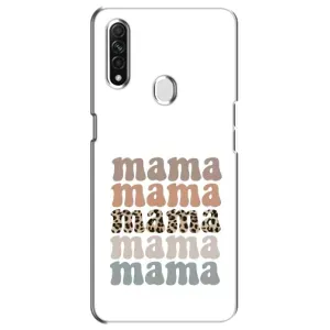 Чохли для мами на Oppo A31 (Текстовий колаж мама)