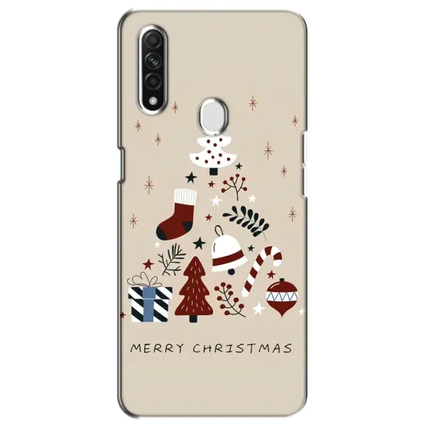 Чохол з принтом «Merry Christmas» для OPPO A31