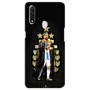Чехлы для Oppo A31 (Leo чемпион) (AlphaPrint) (Месси Король)