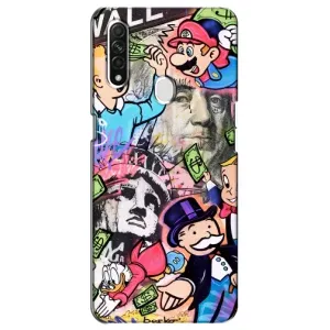 Чохли з крутими принтами для Oppo A31 - (PREMIUMPrint) (Monopoly man)