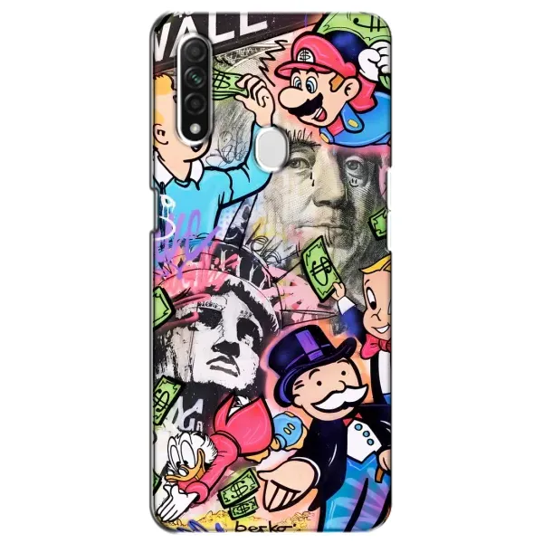 Чехол с принтом «Monopoly man» для OPPO A31